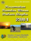 Kecamatan Kundur Utara Dalam Angka 2014