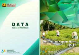 Statistik Daerah Kecamatan Kundur Barat 2016